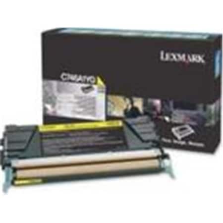 Lexmark Br C746N - 1-Sd Rtn Prog Yellow LEXC746A1YG